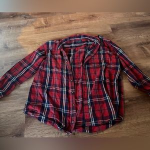 Flannel button up